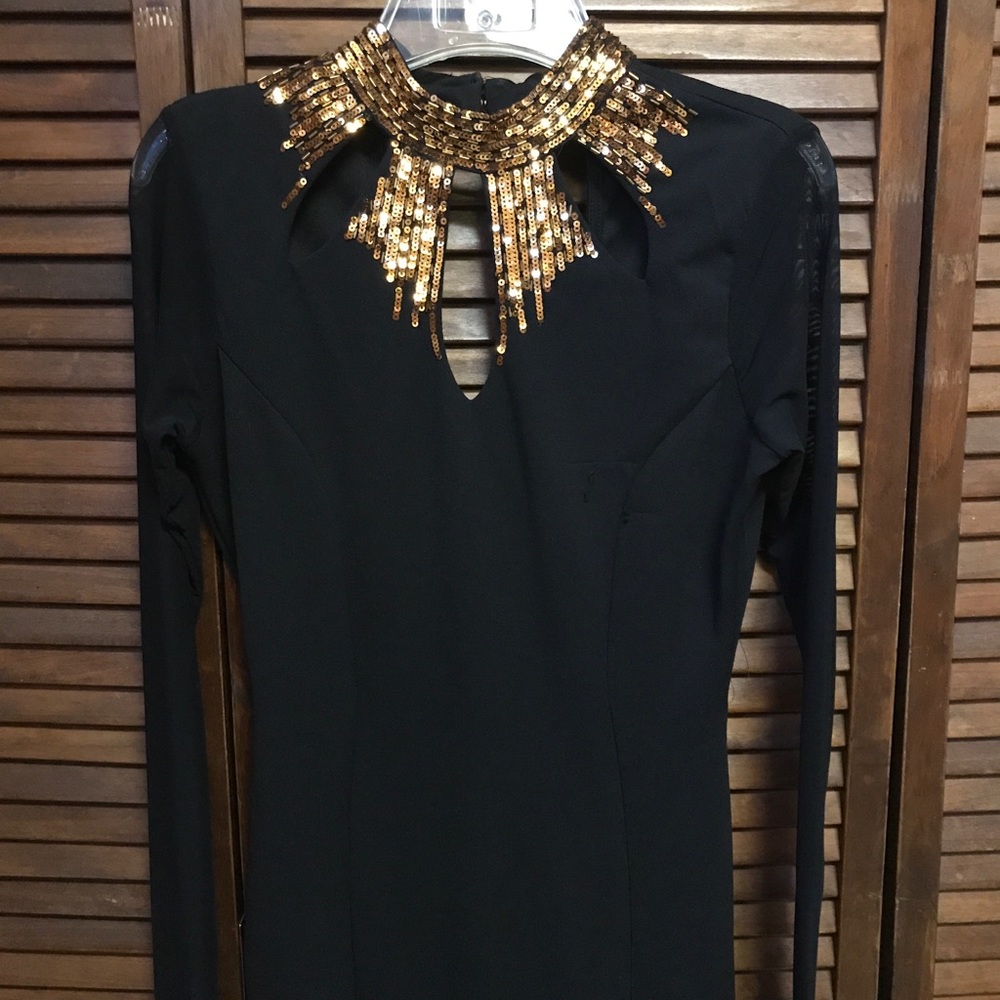 Black and Gold formal gown!